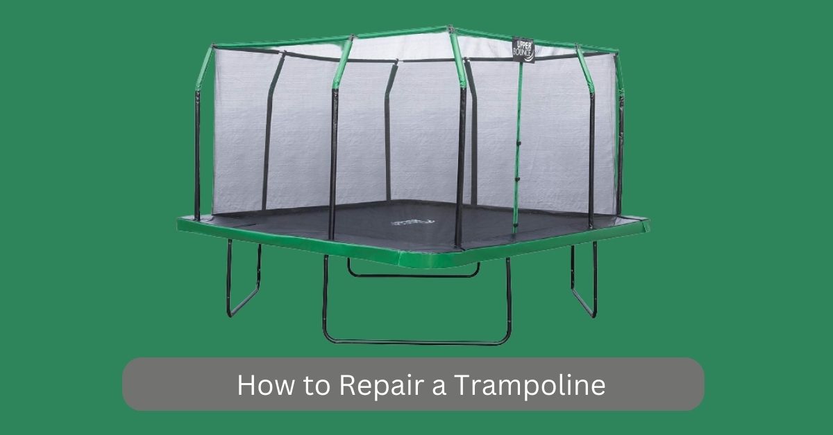 Trampoline Mat Repair Kit - Repair Holes or Tears -Glue on Patches