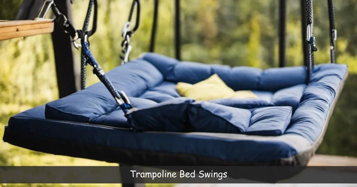 Trampoline swing clearance