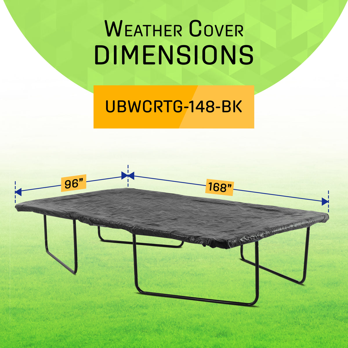 初版　UNTOUCHABLE 1　アンタッチャブル Machrus Upper Bounce 8x14ft Rectangle Trampoline Weather Cover