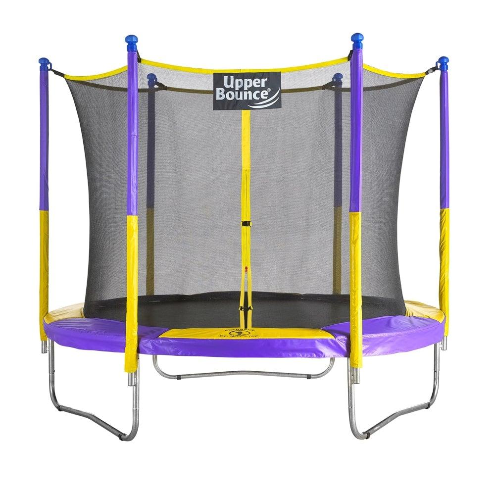 Machrus Upper Bounce 9 FT Round Trampoline Set with Safety Enclosure System – Backyard Trampoline - Outdoor Trampoline for Kids - Adults - Machrus USA