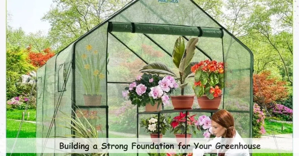 Building a Strong Foundation for Your Greenhouse