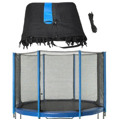 Upper Bounce Trampoline Net Fits 12 ft Round Trampoline Using 8 Straight Poles