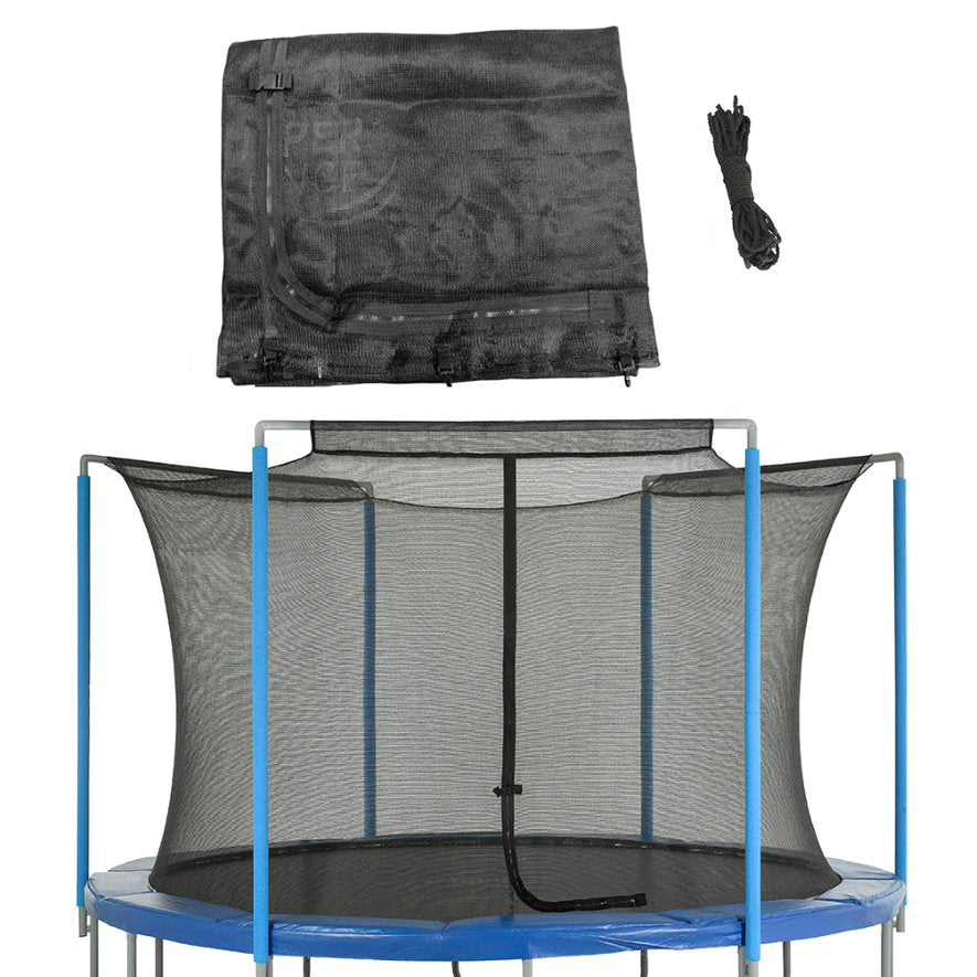 14 foot shop trampoline with net