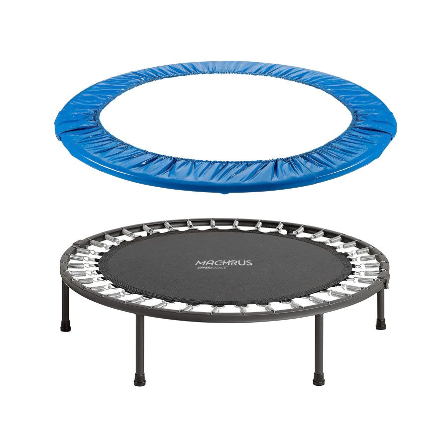 Machrus Upper Bounce Trampoline Spring Cover - Replacement Safety Pad for Trampolines Fits 36" Round Mini Rebounder Trampoline with 6 Legs - Blue
