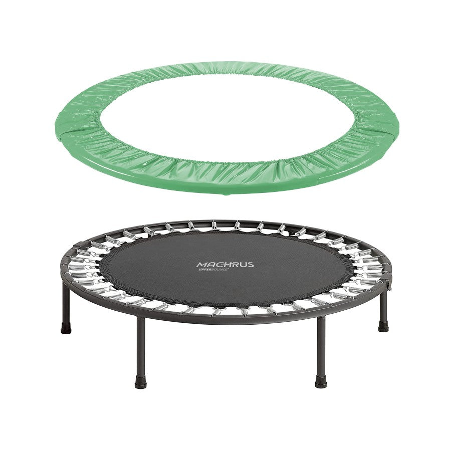 Machrus Upper Bounce Trampoline Spring Cover - Replacement Safety Pad for Trampolines Fits 36" Round Mini Rebounder Trampoline with 6 Legs - Green
