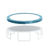 Machrus Upper Bounce Trampoline Super Spring Cover - Safety Pad, Fits 16 FT Round Trampoline Frame - Aquamarine