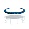Machrus Upper Bounce Trampoline Super Spring Cover - Safety Pad, Fits 12 FT Round Trampoline Frame - Starry Night