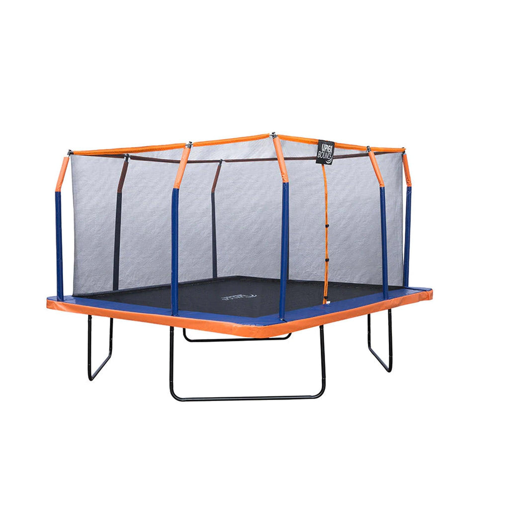 Machrus Upper Bounce 12 x 12 FT Square Trampoline Set with Premium Top-Ring Enclosure and Safety Pad – Outdoor Trampoline for Kids & Adults - Machrus USA