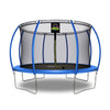Machrus Moxie Pumpkin-Shaped Outdoor Trampoline Set with Premium Top-Ring Frame Safety Enclosure, 12 FT - Machrus USA