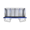 Machrus Upper Bounce  8' X 14'  Gymnastics Style, Rectangular Trampoline Set with Premium Top-Ring Enclosure System - Blue/Black - Machrus USA