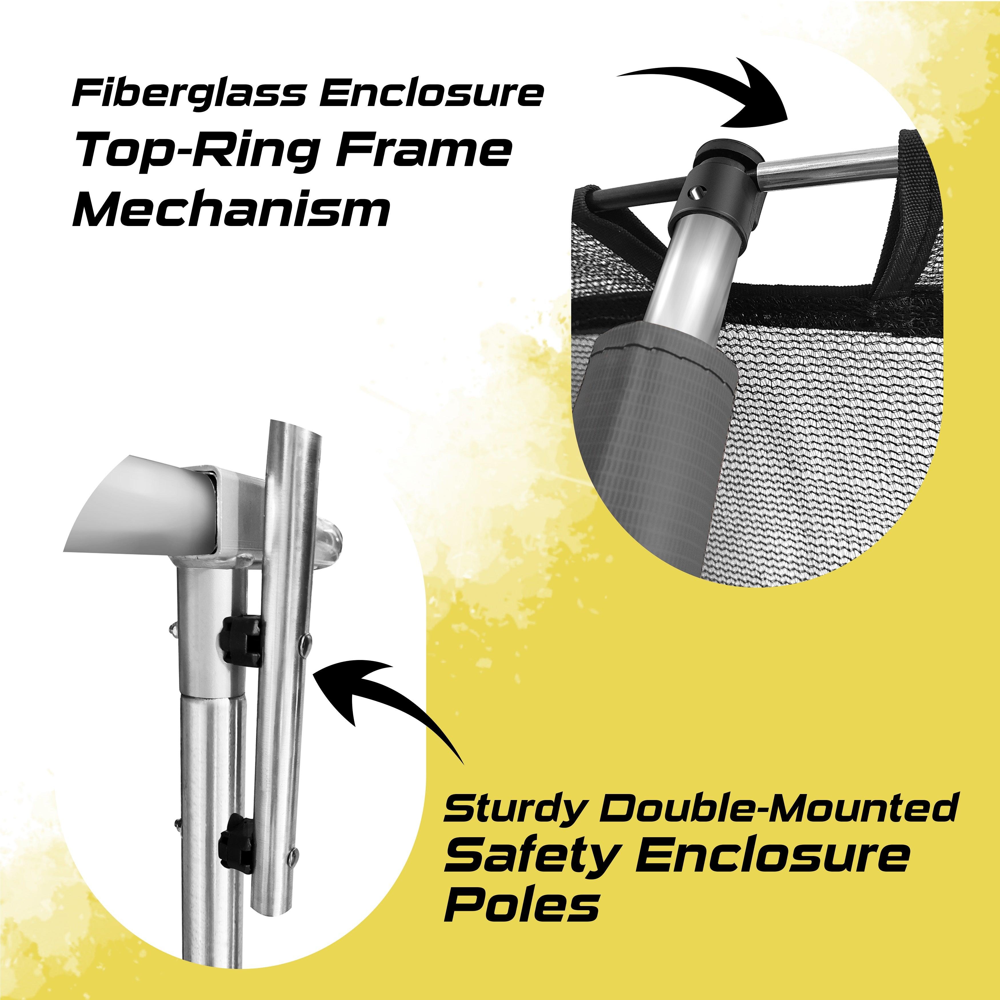 Moxie™ by Upper Bounce 10 FT Pumpkin-Shaped Outdoor Trampoline