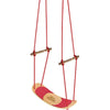 Machrus Swingan AirPlank Surfboard Swing With Adjustable Rope - Fully Assembled - Maple/Red - Machrus USA