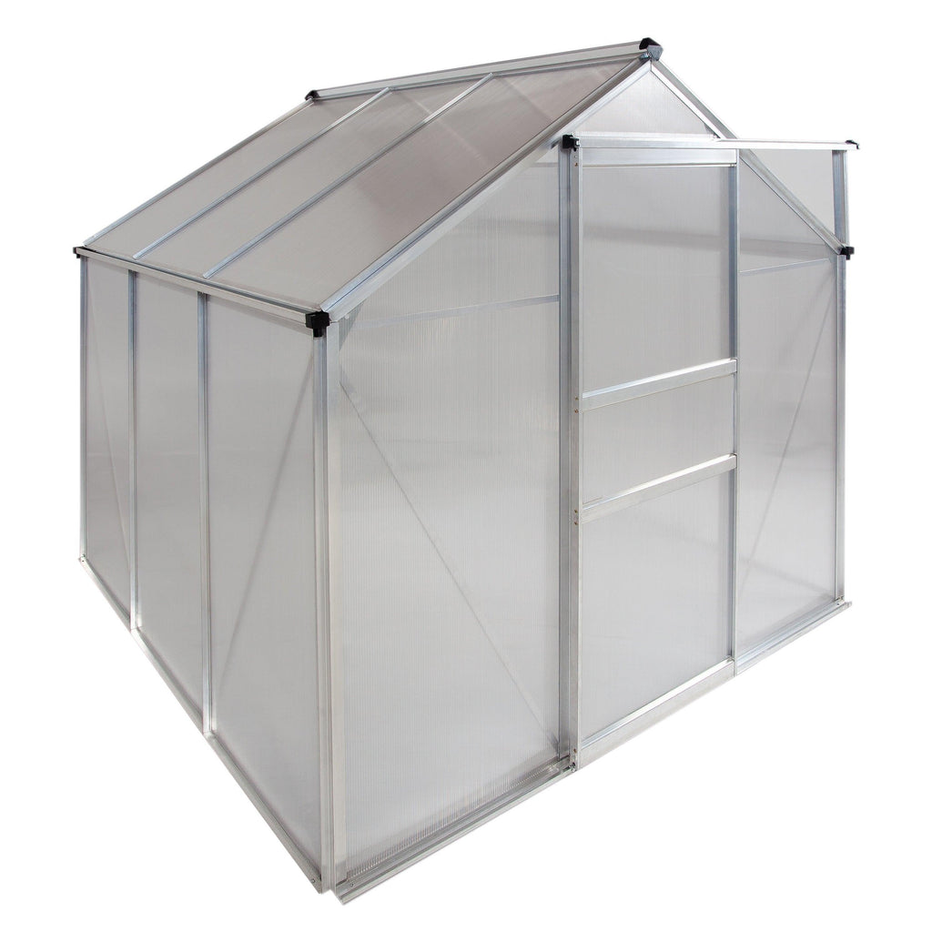 Machrus Ogrow 6 x 6 FT Walk-In Greenhouse with Sliding Door and Adjustable Roof Vent - Machrus USA