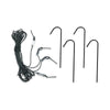 Machrus Ogrow Deep Fastening Iron Greenhouse Anchor Kit- Set of 4 anchors and Ropes - Machrus USA