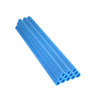Machrus Upper Bounce 33 Inch Trampoline Foam Pole Sleeves - Fits 1 inch Diameter Pole - Safety Enclosure Pole Sleeves - Protective pole pad - Trampoline Pole Insulation Padding Foam Tube - Set of 12 - Blue - Machrus USA