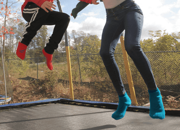 Machrus Upper Bounce Non-Slip Trampoline Ankle Socks for Kids