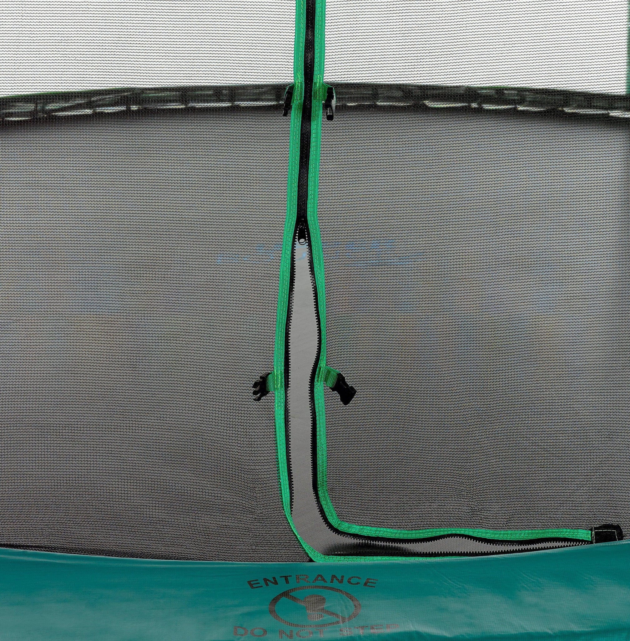 Machrus Upper Bounce 14 FT Round Trampoline Set With Safety Enclosure ...