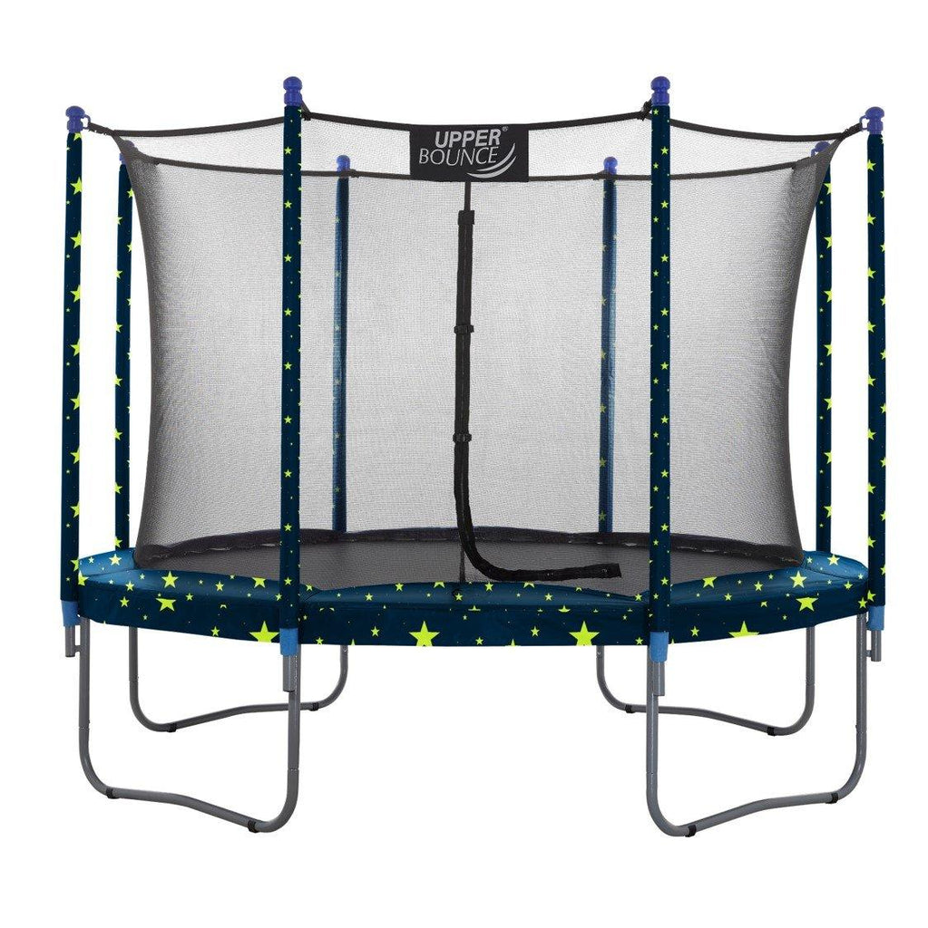 Machrus Upper Bounce 9 FT Round Trampoline Set with Safety Enclosure System – Backyard Trampoline - Outdoor Trampoline for Kids - Adults - Machrus USA