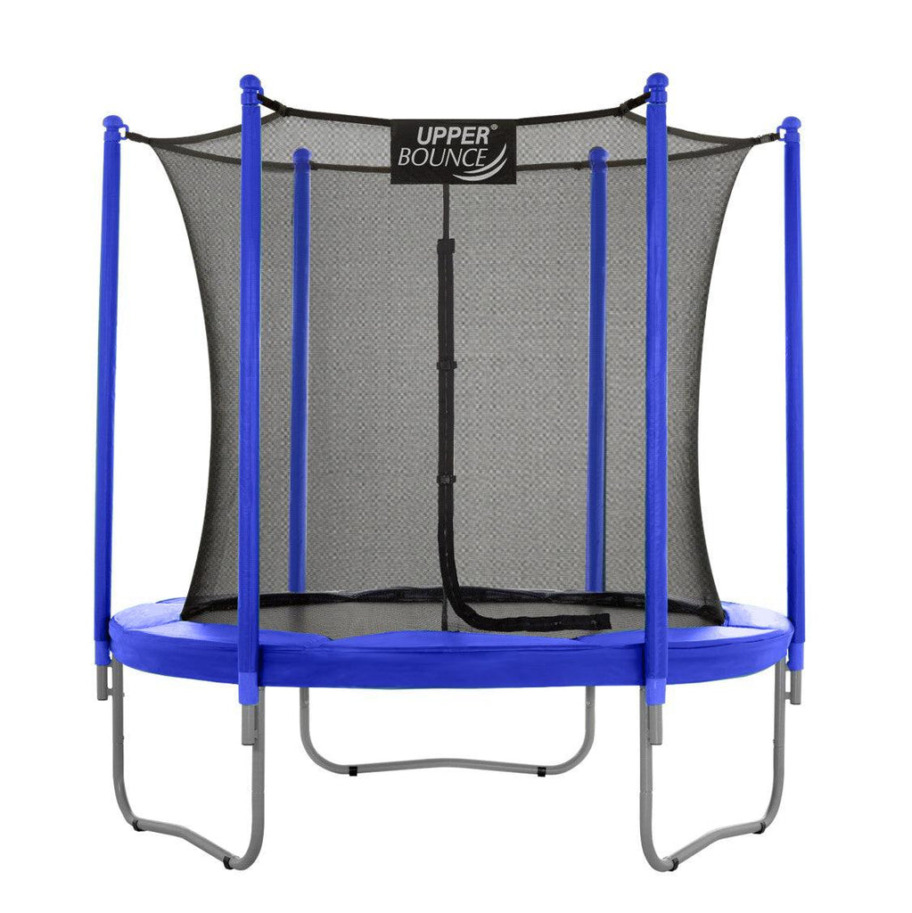 Machrus Upper Bounce 7.5 FT Round Trampoline Set with Safety Enclosure System – Backyard Trampoline - Outdoor Trampoline for Kids - Adults - Machrus USA