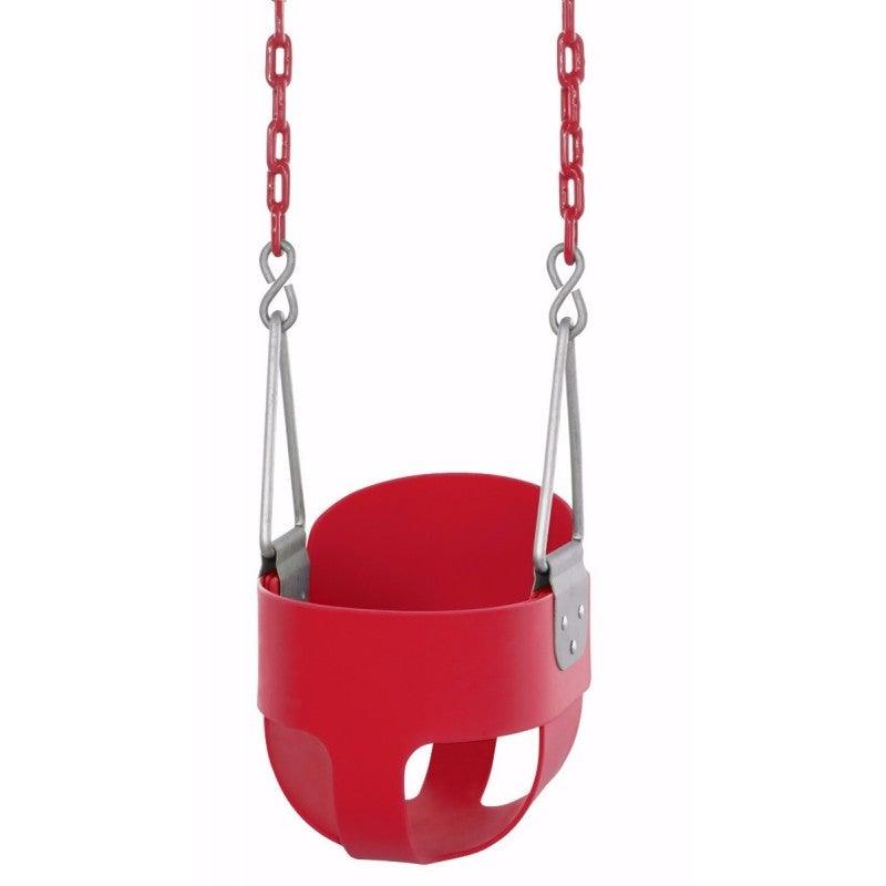 Machrus Swingan High Back, Full Bucket Toddler & Baby Swing with Vinyl Coated Chain - Fully Assembled - Machrus USA
