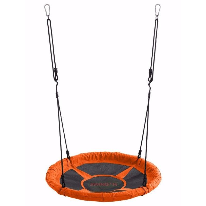 Machrus Swingan 37.5" Super Fun Nest Swing With Adjustable Ropes - Solid Fabric Seat Design - Machrus USA