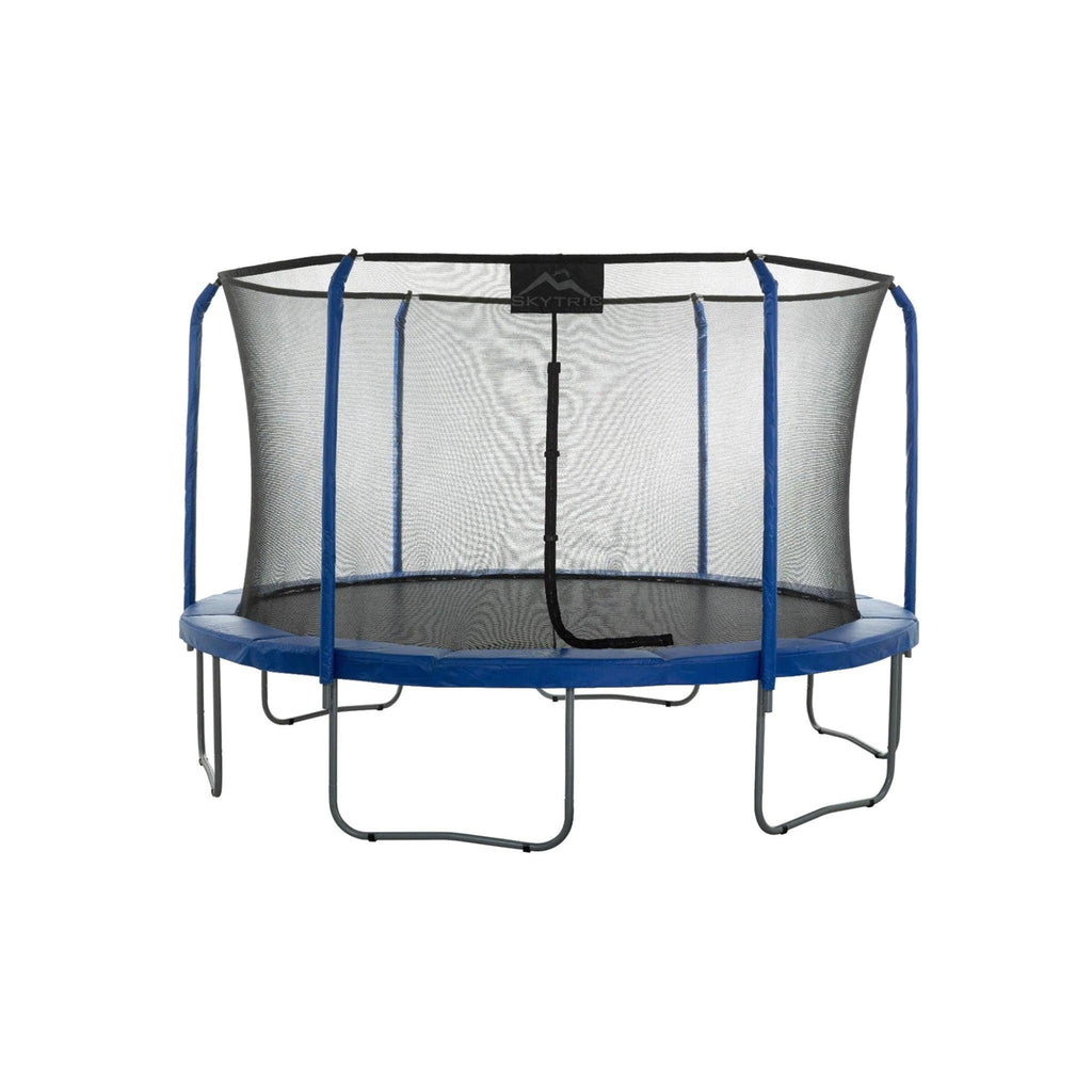 Upper Bounce Machrus Trampoline Enclosure Net for 15 ft. Round Frames with  Adjustable Straps Using 8 Poles or 4 Arches Net Only UBNET-15-8-ISTP - The  Home Depot