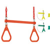 Machrus Swingan Trapeze Swing Bar with Vinyl Coated Chain - Fully Assembled - Machrus USA